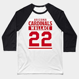 Arizona Cardinals Wallace 22 American Football Edition 3 Baseball T-Shirt